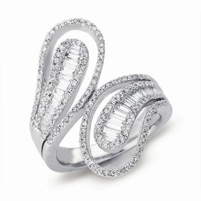 1.28 ctw. WHITE GOLD DIAMOND FASHION RING D4099WG