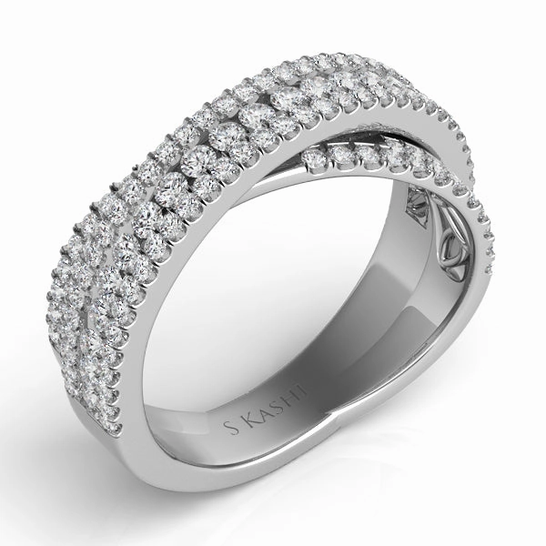 1.28 ctw. WHITE GOLD DIAMOND FASHION RING D4209WG