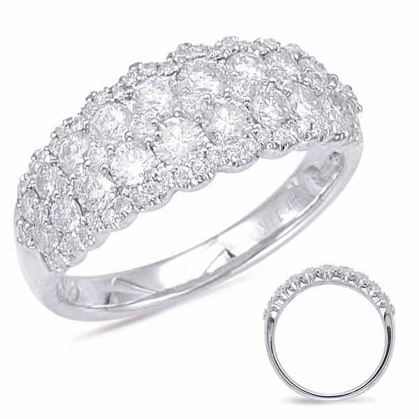 1.31 ctw. WHITE GOLD DIAMOND FASHION RING D4561WG