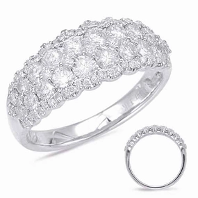 1.31 ctw. WHITE GOLD DIAMOND FASHION RING D4561WG