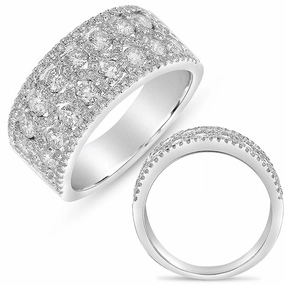 1.47 ctw. WHITE GOLD FASHION DIAMOND RING D4320WG