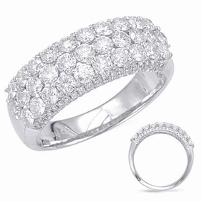 1.50 ctw. WHITE GOLD DIAMOND FASHION RING D4560WG