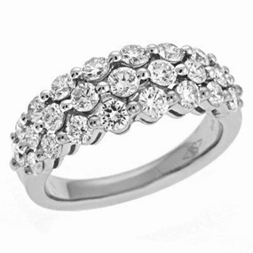 1.54 ctw. WHITE GOLD DIAMOND RING D4044WG