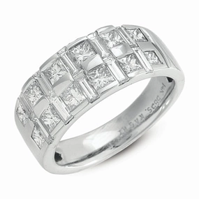 1.61 ctw. WHITE GOLD DIAMOND RING D4116WG