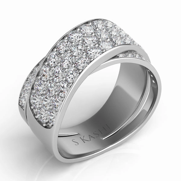 1.66 ctw. WHITE GOLD DIAMOND FASHION RING D4271WG