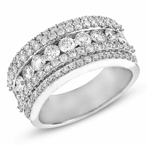 1.68 ctw. WHITE GOLD DIAMOND BAND D4162WG