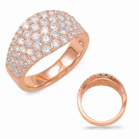 1.70 ctw. ROSE GOLD DIAMOND BAND D4391RG