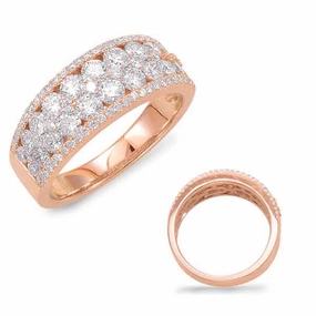 1.70 ctw. ROSE GOLD DIAMOND BAND D4395RG