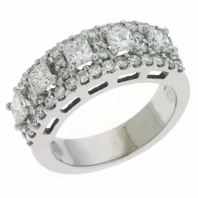 1.85 ctw. WHITE GOLD DIAMOND BAND D3812WG