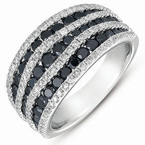 1.93 ctw. WHITE GOLD FASHION RING D4206BLWG