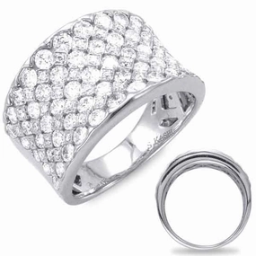 2.02 ctw. WHITE GOLD DIAMOND FASHION RING D4425WG