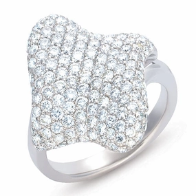 2.15 ctw. WHITE GOLD DIAMOND M.PAVE RING D3939WG