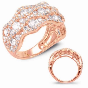 2.26 ctw. ROSE GOLD DIAMOND FASHION RING D4407RG
