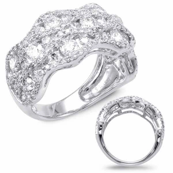 2.26 ctw. WHITE GOLD DIAMOND FASHION RING D4407WG