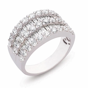 2.27 ctw. WHITE GOLD DIAMOND RING D3949WG