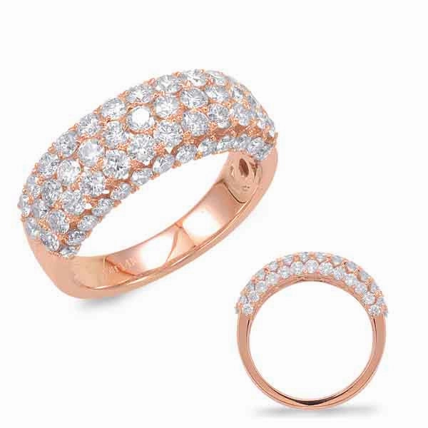 2.31 ctw. ROSE GOLD DIAMOND BAND D4396RG