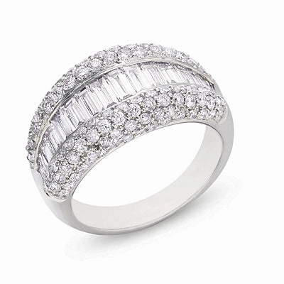 2.31 ctw. WHITE GOLD DIAMOND RING D3699WG