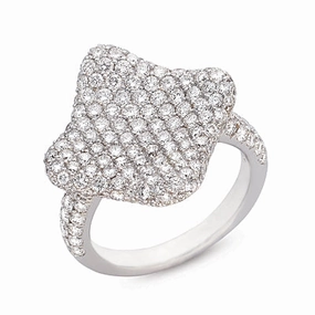 2.48 ctw. WHITE GOLD M. PAVE RING D3942WG