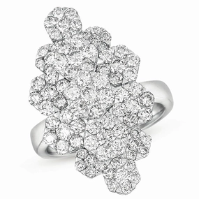 2.51 ctw. WHITE GOLD FASHION RING D4211WG