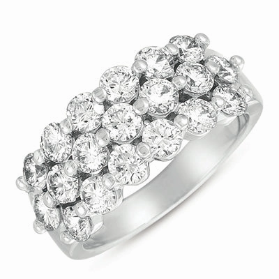 2.52 ctw. WHITE GOLD DIAMOND RING D4193WG