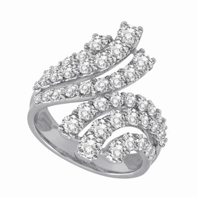 2.86 ctw. WHITE GOLD DIAMOND RING D4087WG