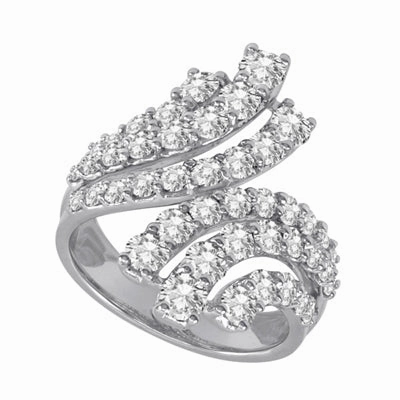 2.86 ctw. WHITE GOLD DIAMOND RING D4087WG