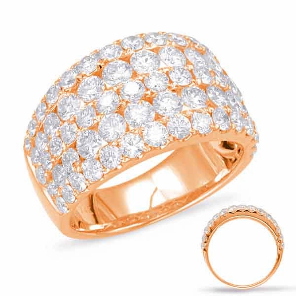 3.09 ctw. ROSE GOLD DIAMOND FASHION RING D4563RG