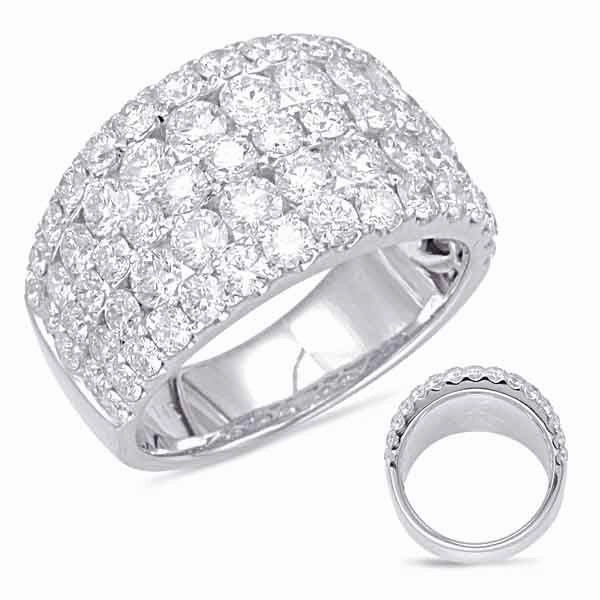 3.09 ctw. WHITE GOLD DIAMOND FASHION RING D4563WG