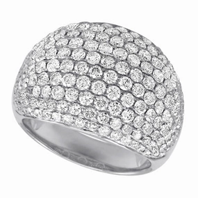 3.15 ctw. WHITE GOLD DIAMOND PAVE FASHION D4094WG