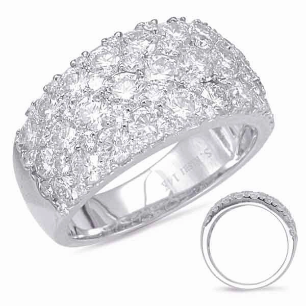 3.32 ctw. WHITE GOLD DIAMOND FASHION RING D4562WG