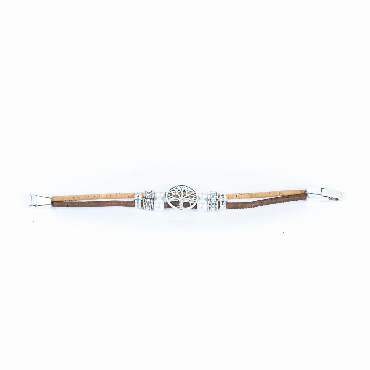 3MM round Colored cork  Handmade bracelet DBR-001-MIX-5new