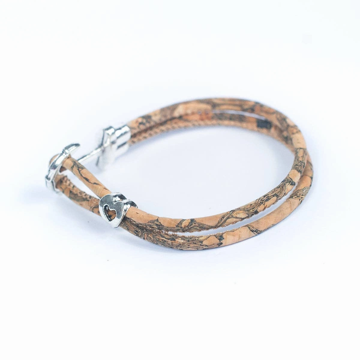 3MM round Colored cork thread Handmade Bracelet BR-492-MIX-5