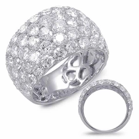 4.26 ctw. WHITE GOLD DIAMOND FASHION RING D4406WG