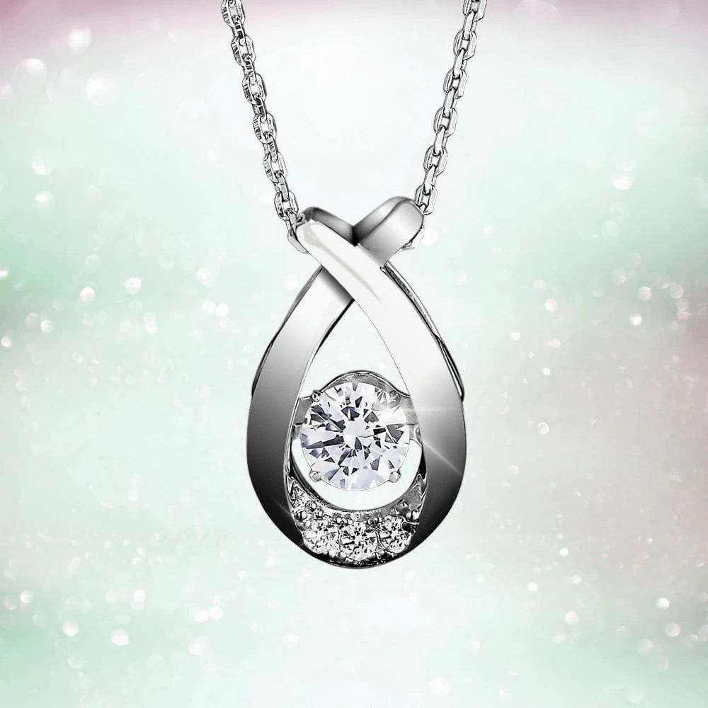 'Dancing' Jewelry Platinum Pendant
