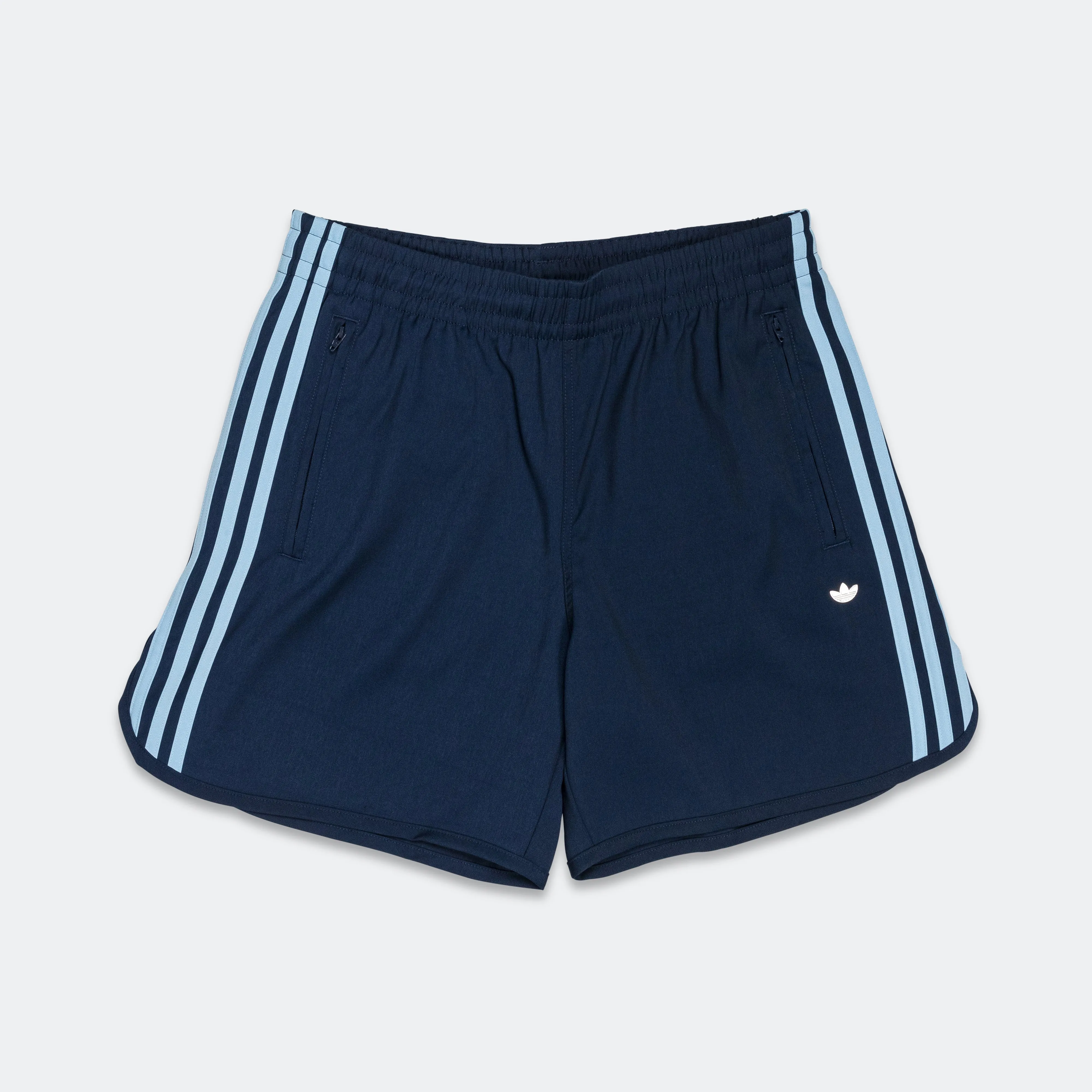 Adidas Clothing 3 Stripe Shorts - Night Indigo
