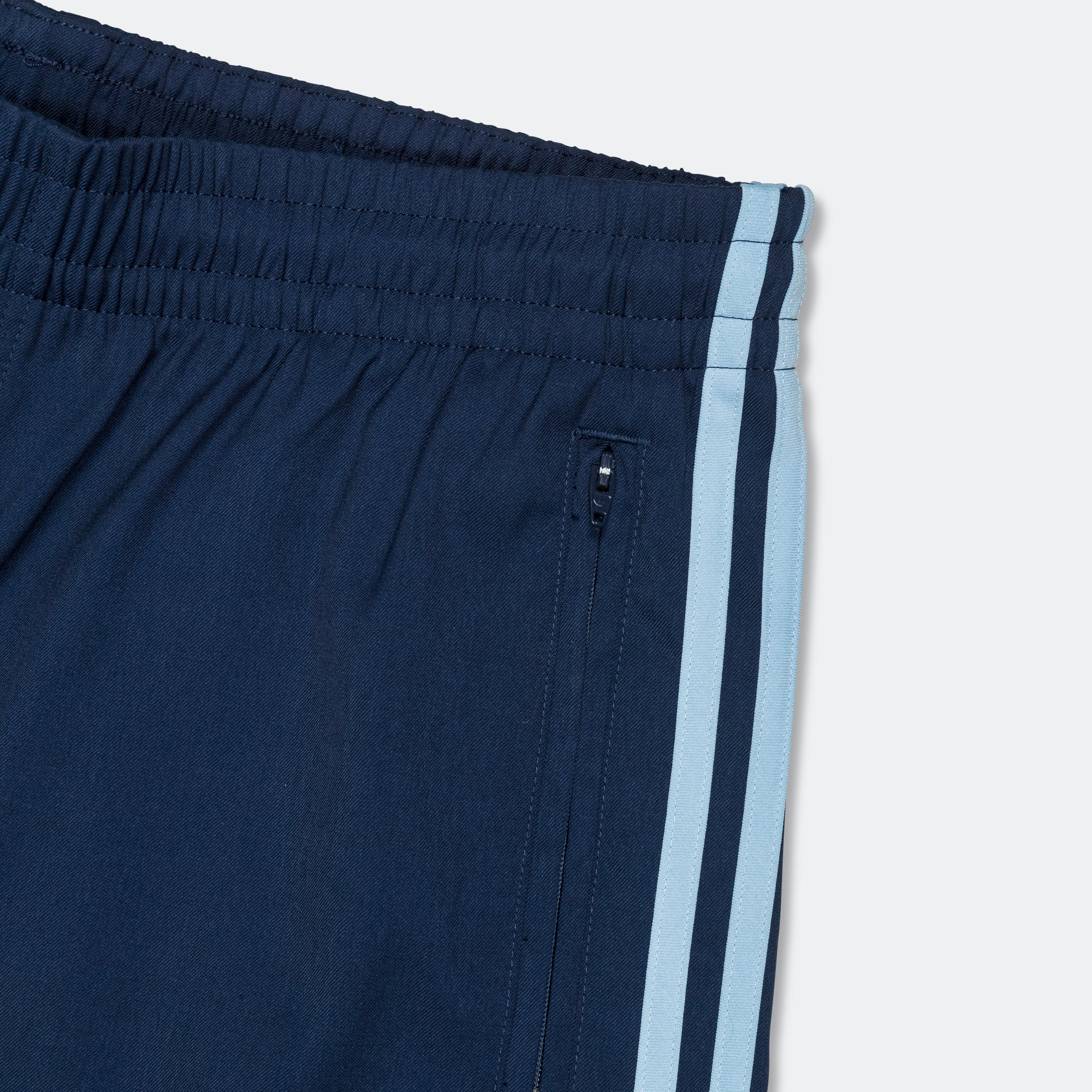 Adidas Clothing 3 Stripe Shorts - Night Indigo