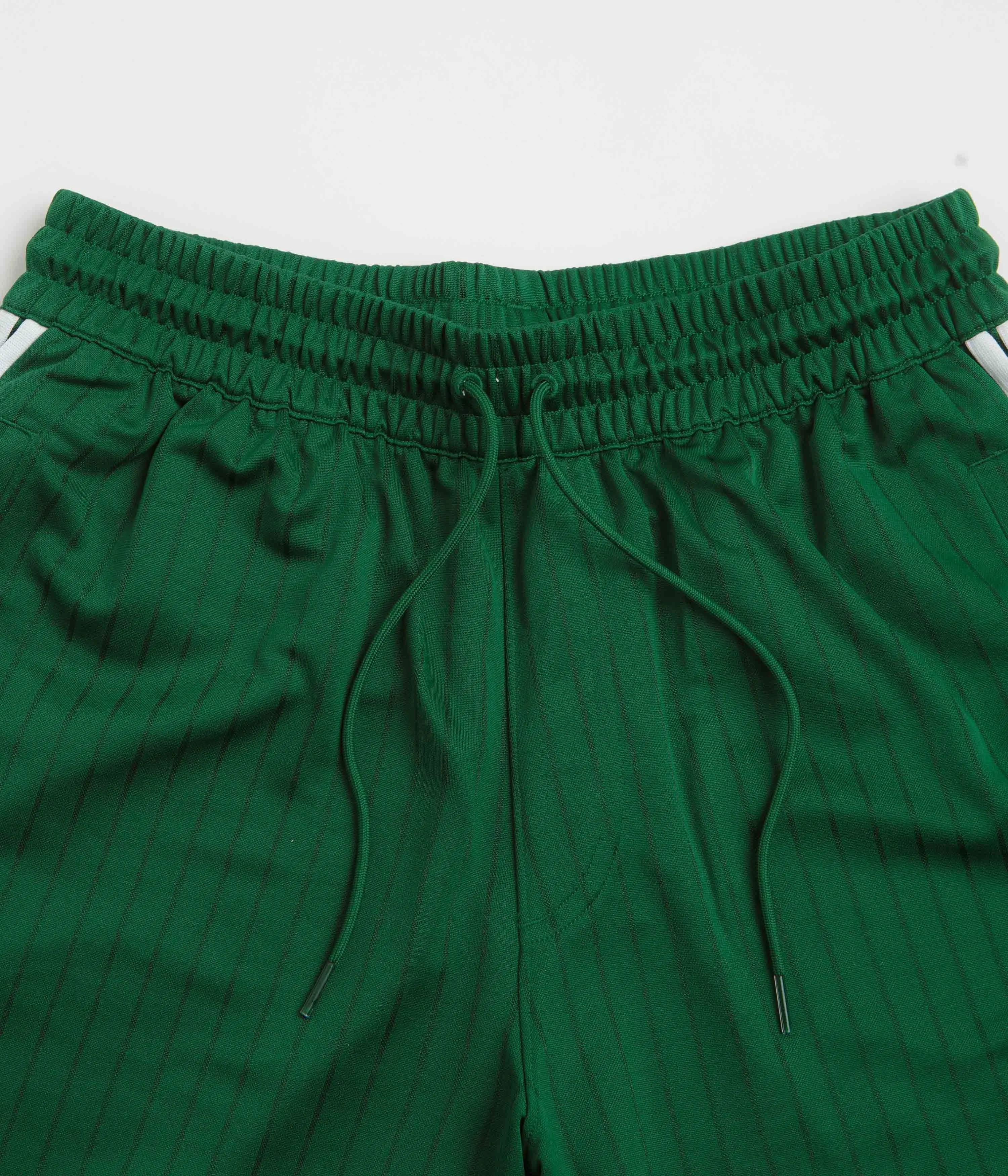 Adidas Skateboarding Classic Shorts - Dark Green / White Adidas