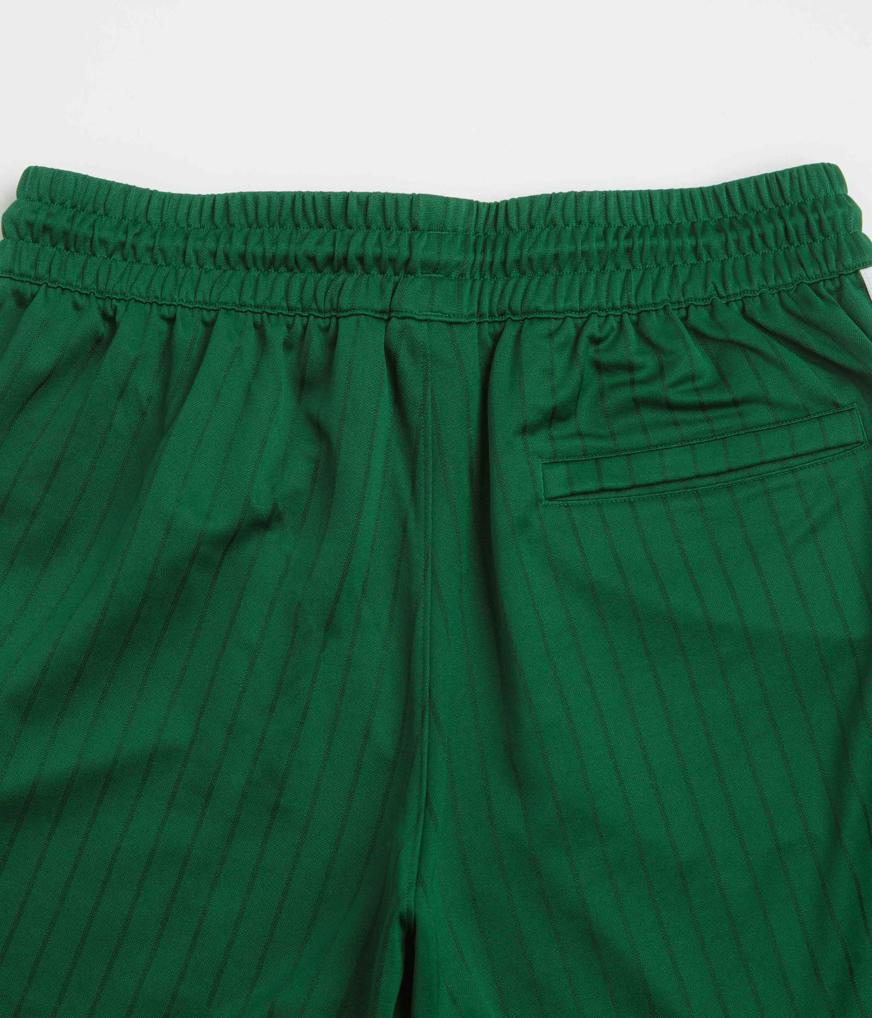 Adidas Skateboarding Classic Shorts - Dark Green / White Adidas