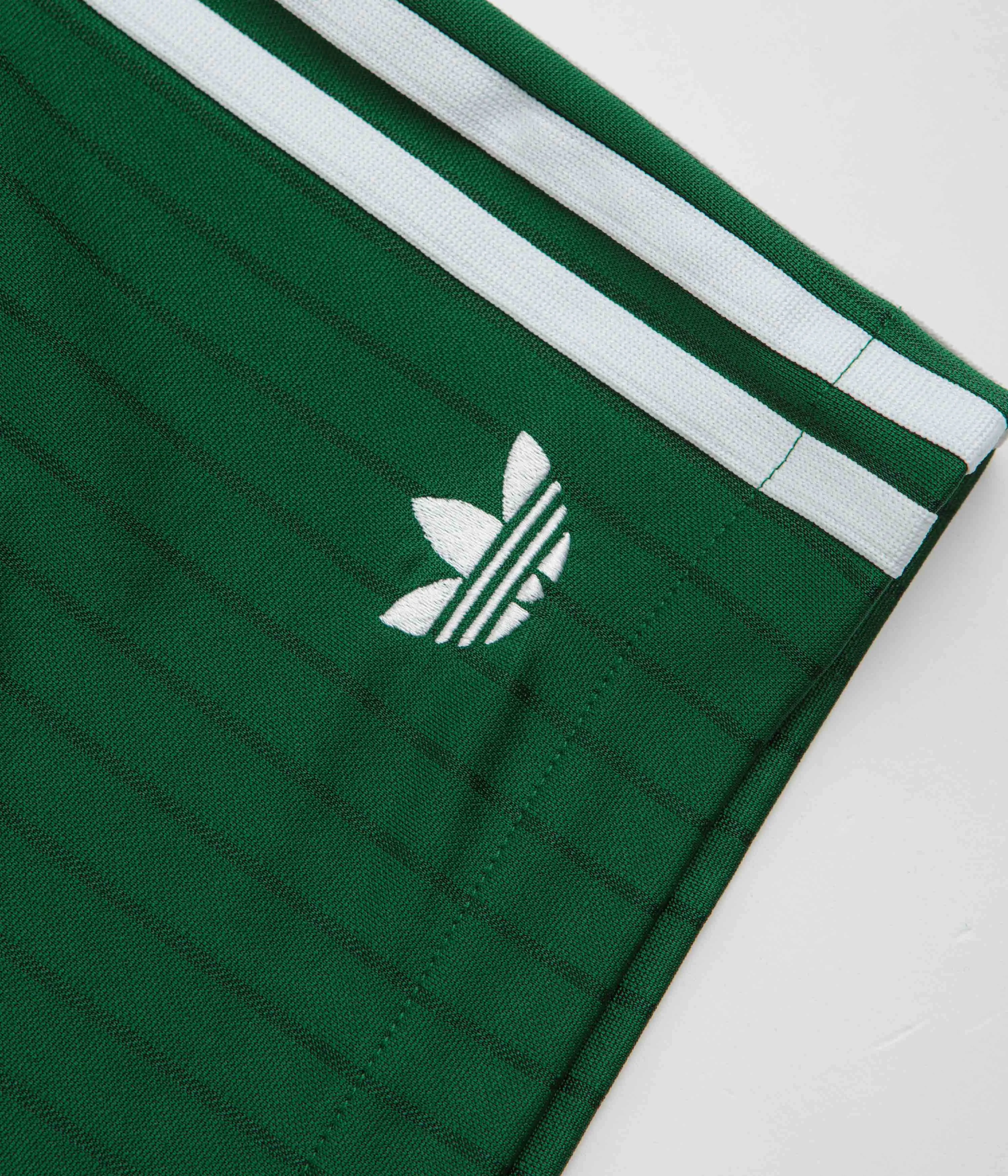 Adidas Skateboarding Classic Shorts - Dark Green / White Adidas