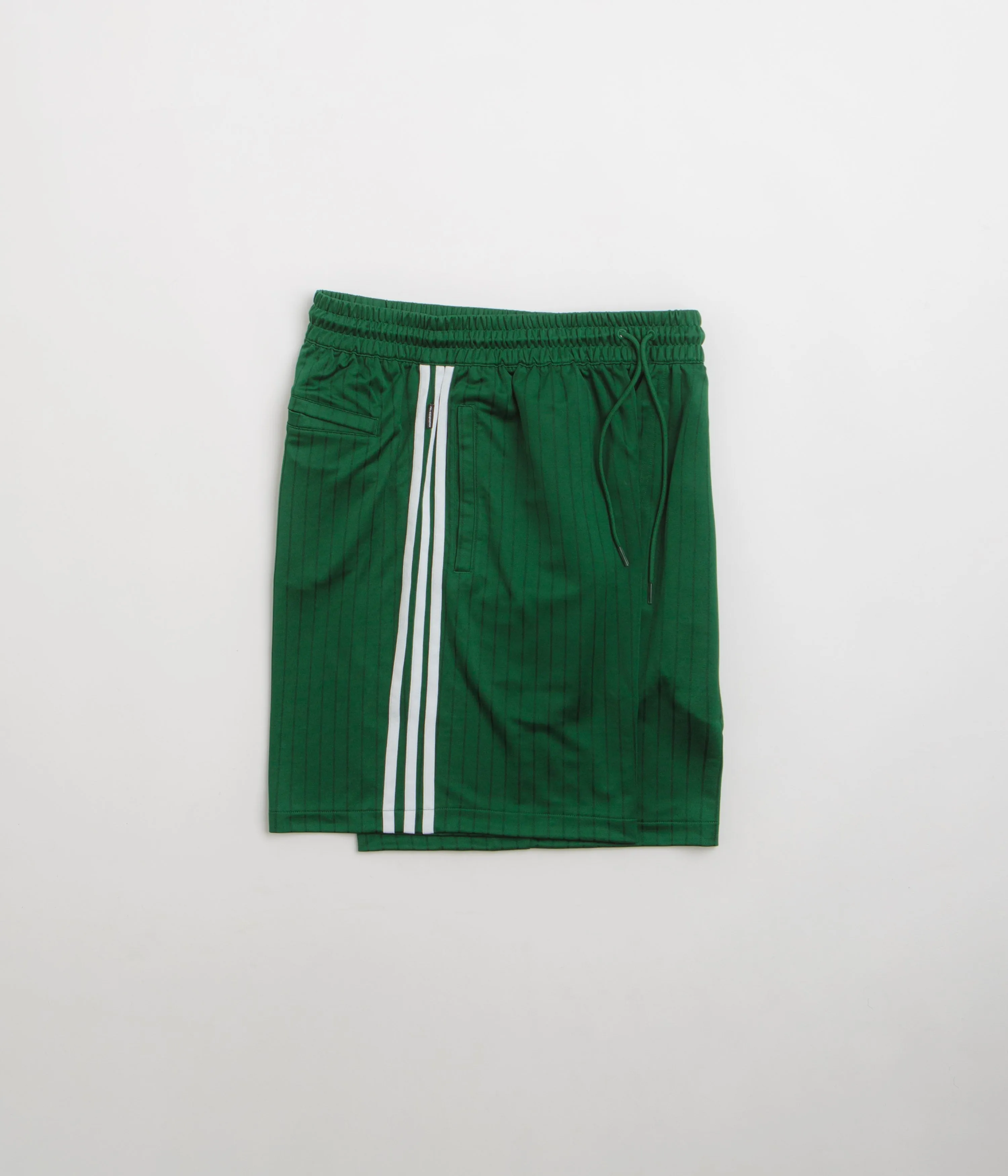 Adidas Skateboarding Classic Shorts - Dark Green / White Adidas