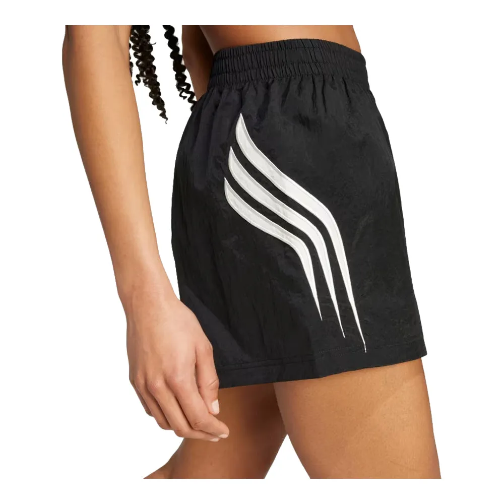 adidas Women's Atlanta Cut Line Nylon Shorts Adidas