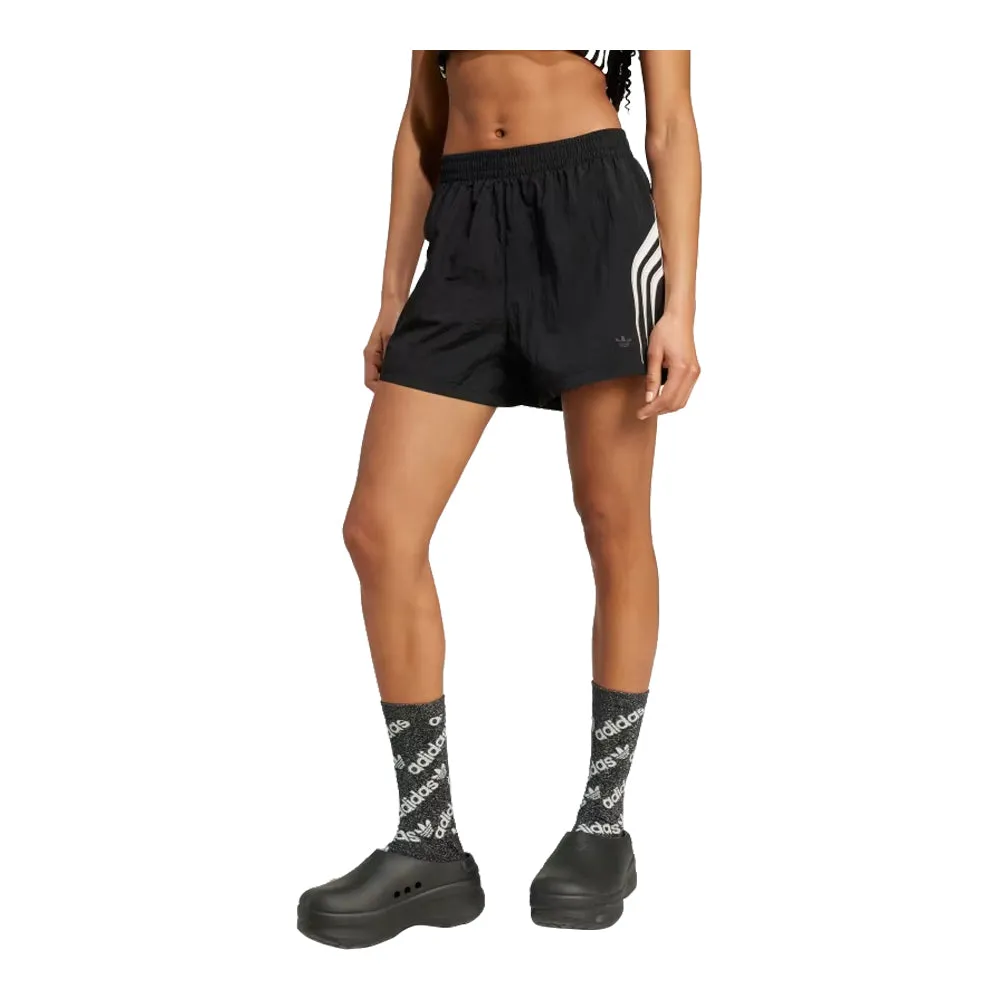 adidas Women's Atlanta Cut Line Nylon Shorts Adidas