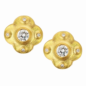 Alex Sepkus Cross Earrings - E-217D