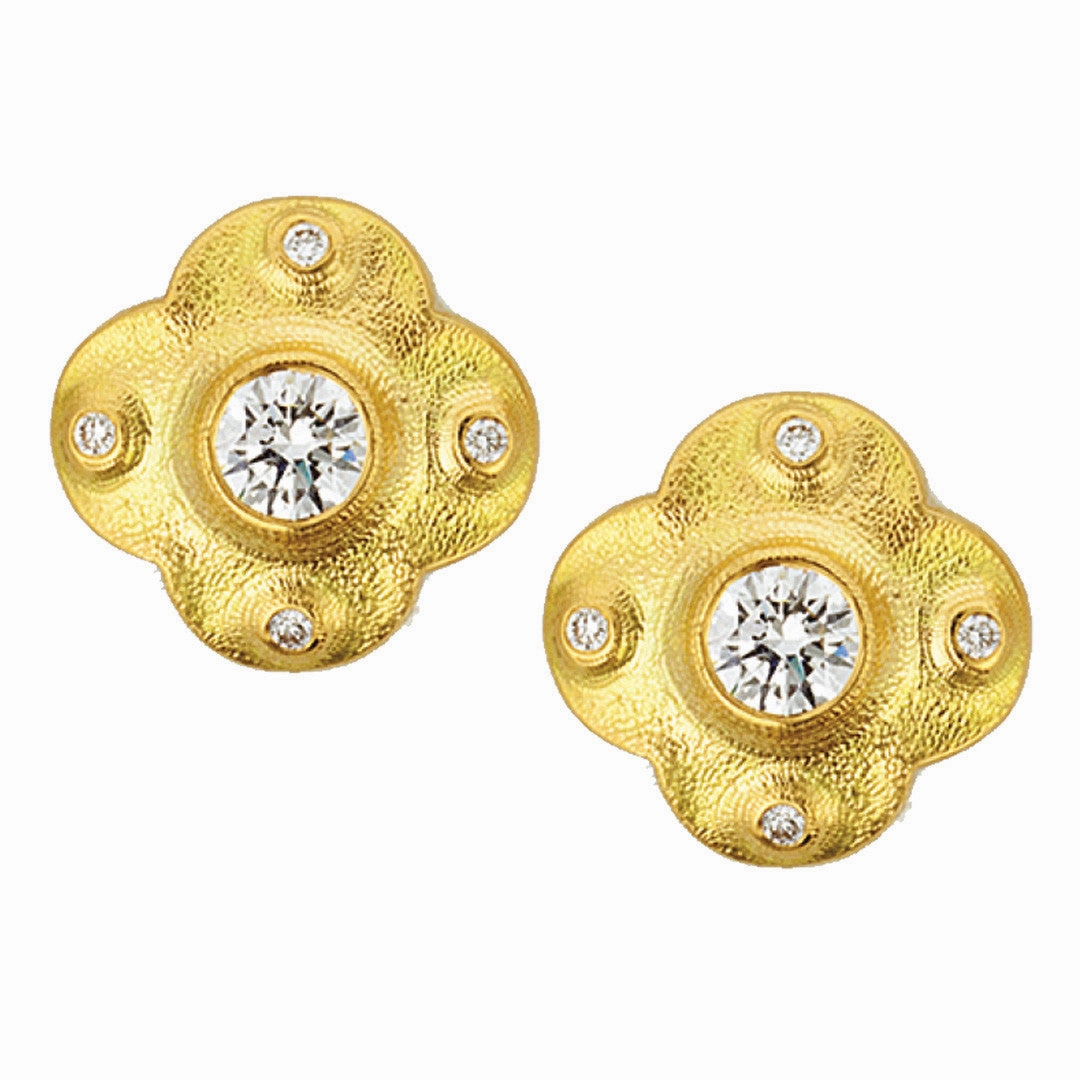 Alex Sepkus Cross Earrings - E-217D