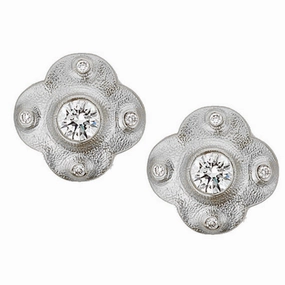 Alex Sepkus Cross Earrings - E-217PD