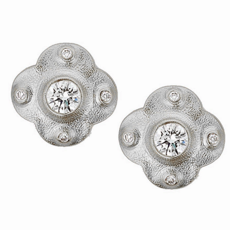 Alex Sepkus Cross Earrings - E-217PD