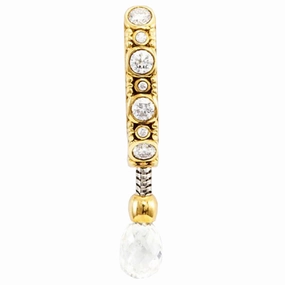 Alex Sepkus Huggie Hoop Drop Earrings - E-67MD