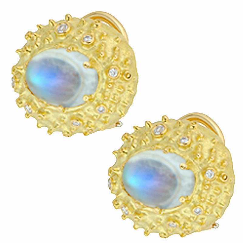 Alex Sepkus Lunar Moonstone Earrings - E-72