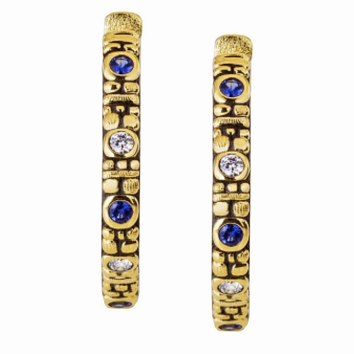 Alex Sepkus Quatrefoil Hug Earrings - E-233DS