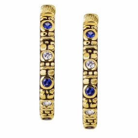 Alex Sepkus Quatrefoil Hug Earrings - E-233DS